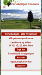 Mobile Screenshot of ferieboligtoscana.dk